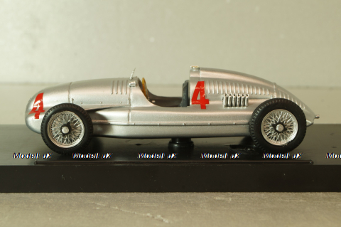 Auto Union Type D #4 1938, silcer, 5030300303, Brumm 1:43