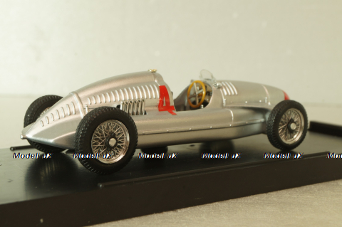 Auto Union Type D #4 1938, silcer, 5030300303, Brumm 1:43