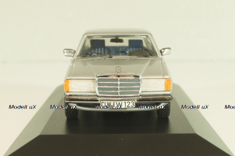 Mercedes-Benz 280 E (W123) 1976, light grey, 032202, Minichamps 1:43 