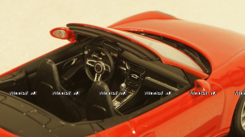 PORSCHE 911 (991.2) CARRERA 4S CABRIOLET 2017 RED, 410067230, Minichamps 1:43