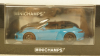 PORSCHE 911 (991.2) CARRERA 4GTS CABRIOLET 2017 BLUE, 410067332, Minichamps 1:43
