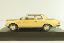 Mercedes-Benz 230 CE (C123) 1977, gold, 32220, Minichamps 1:43
