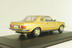 Mercedes-Benz 230 CE (C123) 1977, gold, 32220, Minichamps 1:43