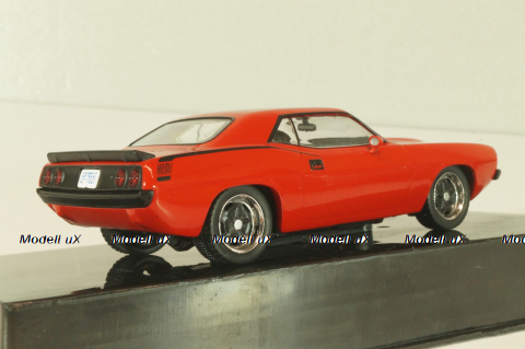 Plymouth Barracuda 1970, red, CLC592, IXO 1:43