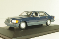 Mercedes-Benz 560 SEL (W126) 1989, dark blue, 430039302, Minichamps 1:43