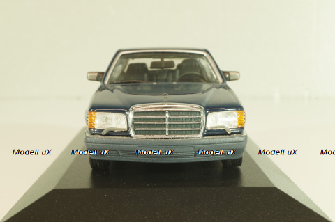 Mercedes-Benz 560 SEL (W126) 1989, dark blue, 430039302, Minichamps 1:43