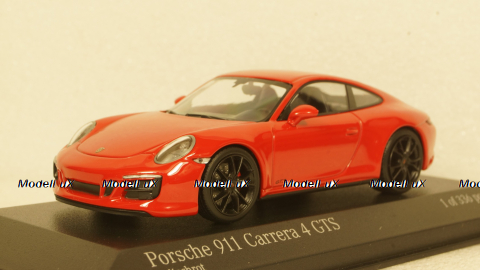 PORSCHE 911 (991.2) CARRERA 4GTS 2017 RED, 410067320, Minichamps 1:43