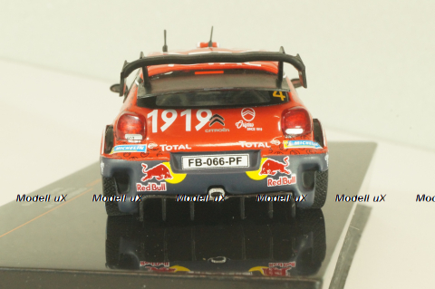 Citroen C3 WRC #4 Rally Sweden 2009, E.Lappi/J.Fern, RAM705, IXO 1:43