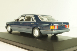 Mercedes-Benz 560 SEL (W126) 1989, dark blue, 430039302, Minichamps 1:43