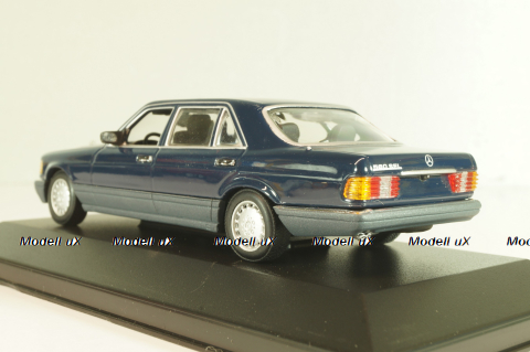 Mercedes-Benz 560 SEL (W126) 1989, dark blue, 430039302, Minichamps 1:43