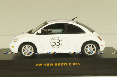 Volkswagen Beetle #53 edition, white, MOC015, IXO 1:43
