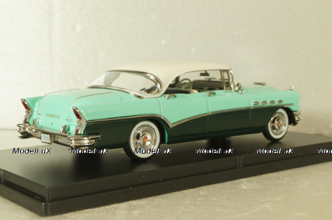 Buick Roadmaster Riviera hardtop, 4 doors, green/white, GFCC 1:43