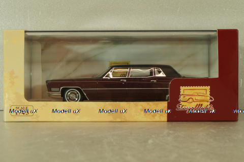 Cadillac Fleetwood Series 75 Limousine 1968, madeira plum metallic , STM68103, Stamp models 1:43 
