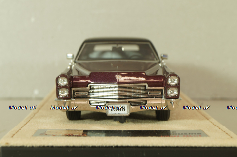 Cadillac Fleetwood Series 75 Limousine 1968, madeira plum metallic , STM68103, Stamp models 1:43 