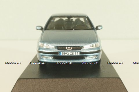 Peugeot 406 2002, blue, 474621, Norev 1:43