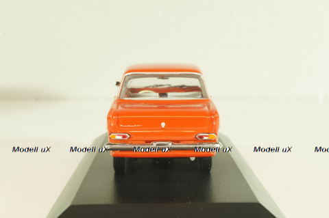 Opel Kadett A 1962, red, 430043002, Minichamps 1:43