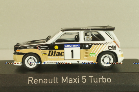 Renault Maxi 5 Turbo #1, Rally Var 1986, 510621, Norev 1:43