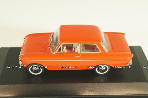 Opel Kadett A 1962, red, 430043002, Minichamps 1:43