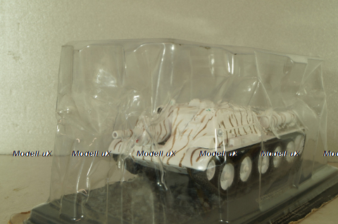 СУ-122 зимний камуфляж 1943г,  Танки, легенды отечественной бронетехники №8, TLOB008, Deagostini 1:43