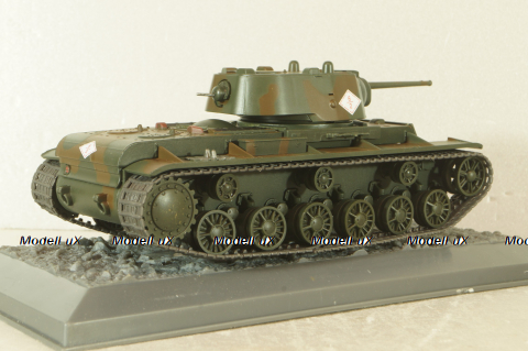 КВ-1 образца 1942г., Танки, легенды отечественной бронетехники №10, TLOB10, Deagostini 1:43