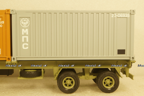 ЧМЗАП-99859 п/прицеп контейнеровоз, TruckTyr 1:43