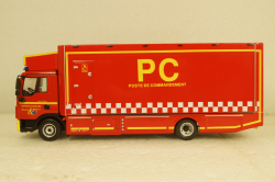 MAN TGL 12.250 Poste de Commandement, fire department, Altaya 1:43