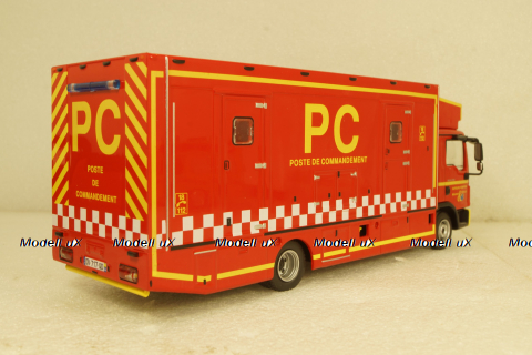 MAN TGL 12.250 Poste de Commandement, fire department, Altaya 1:43