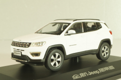 Jeep Compass 2018, white, dealer edition 1:43 Уценка!