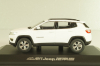 Jeep Compass 2018, white, dealer edition 1:43