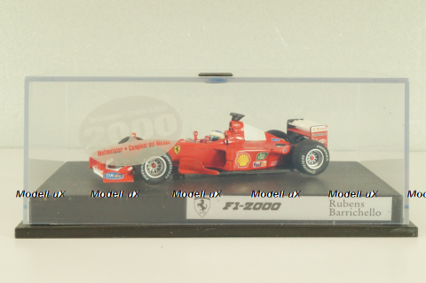 Ferrari F1-2000 #4 Rubens Barrichello, 26749, Hot Weels 1:43