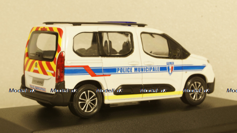 Citroen Berlingo 2020 Police Municipale w/stripping, 155768, Norev 1:43