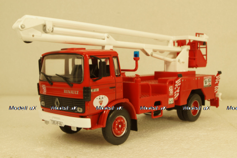 Renault VI JP 11 fire department with rescue basket, Altaya 1:43