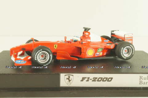 Ferrari F1-2000 #4 Rubens Barrichello, 26749, Hot Weels 1:43