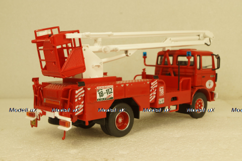 Renault VI JP 11 fire department with rescue basket, Altaya 1:43