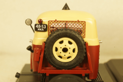 Газ-51П с п/прицепом Паз-744 с поворотным мостом, TruckTyr 1:43