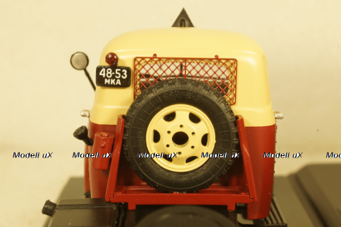 Газ-51П с п/прицепом Паз-744 с поворотным мостом, TruckTyr 1:43