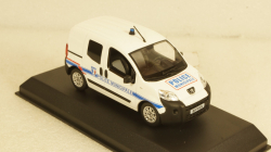 Peugeot Bipper 2009, police Municipale, 479869, Norev 1:43