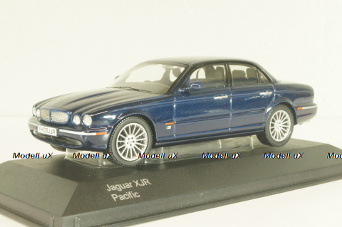 Jaguar XJR (X356) 2003, blue, 09100, Vangards 1:43