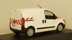 Peugeot Bipper Fourgon 2009, white with red striping, 479868, Norev 1:43