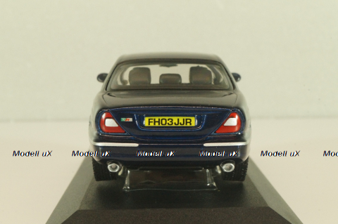 Jaguar XJR (X356) 2003, blue, 09100, Vangards 1:43