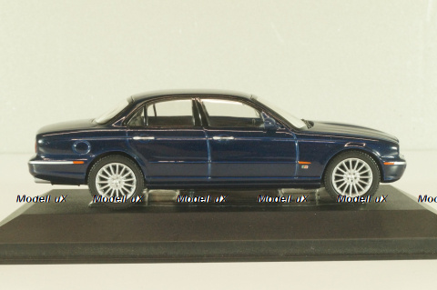 Jaguar XJR (X356) 2003, blue, 09100, Vangards 1:43
