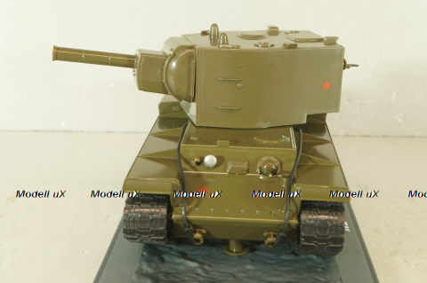 КВ-2 Тяжёлый танк 1941, хаки, Танки: Легенды отечественной бронетехники №5, TLOB005, DeAgostini 1:43