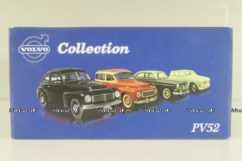 Volvo PV52 1937,dark blue, 8506013, Atlas Volvo Collection, 1:43 Уценка!