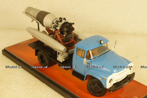 Зил-130 АГВТ, Новосибирск, 1965г. с поворотным мостом, TruckTyr 1:43