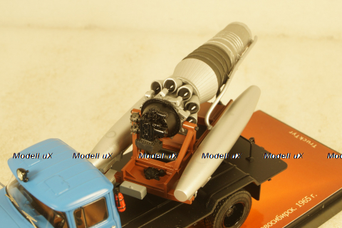 Зил-130 АГВТ, Новосибирск, 1965г. с поворотным мостом, TruckTyr 1:43