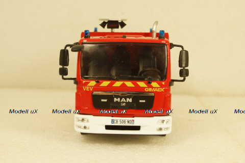 MAN TGL 8.220 fire department Haute Garonne, Altaya 1:43 