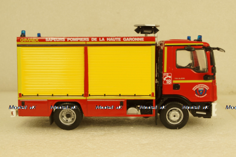 MAN TGL 8.220 fire department Haute Garonne, Altaya 1:43 