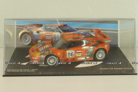Spyker C8 Spyder GT2-R #86 24hr Le Mans 2007, Jaroslav Janis/Mike Hezemans/Jonny Kane, orange, Altaya 1:43 Уценка!
