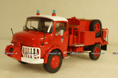 Mercedes LAF 911 fire department tank truck, Altaya 1:43