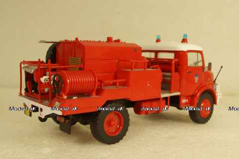 Mercedes LAF 911 fire department tank truck, Altaya 1:43